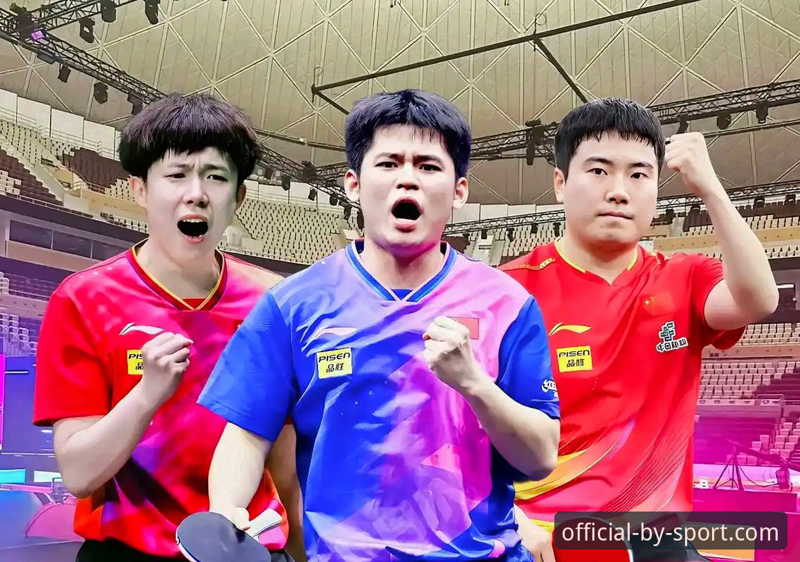 BY体育官方网站 中国男乒vs英格兰:在BY体育平台看林诗栋、王楚钦、梁靖崑如何应对挑战